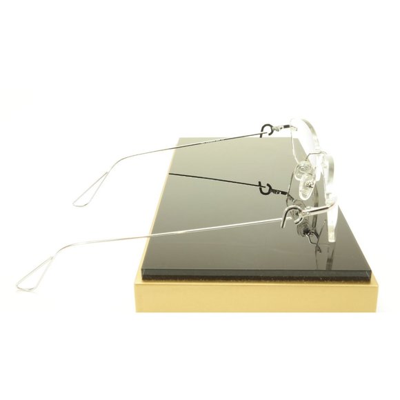 Paul Vosheront VT146 C2 Titanium Silver Rimless - Picture 6 of 8